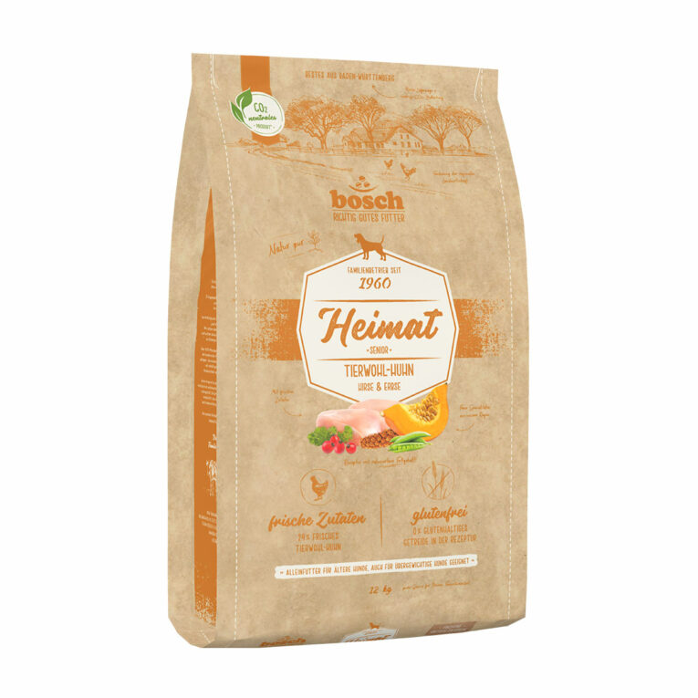 Günstig Bosch Heimat Senior Tierwohl-Huhn 2×12 kg i mPreisvergleich in unserem Onlineshop auf Hundeliebe-shop.de kaufen.