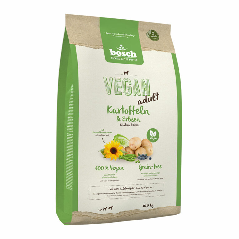 Günstig Bosch HPC Vegan Adult Kartoffeln & Erbsen 10kg i mPreisvergleich in unserem Onlineshop auf Hundeliebe-shop.de kaufen.