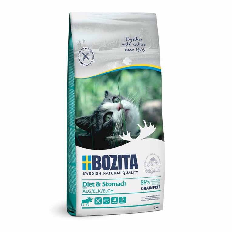 Günstig Bozita Diet & Stomach Grain free mit Elch 2kg i mPreisvergleich in unserem Onlineshop auf Hundeliebe-shop.de kaufen.