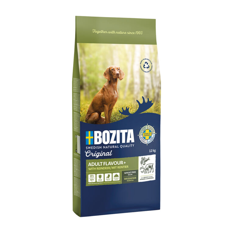 Günstig Bozita Original Adult Flavour Plus 12kg i mPreisvergleich in unserem Onlineshop auf Hundeliebe-shop.de kaufen.