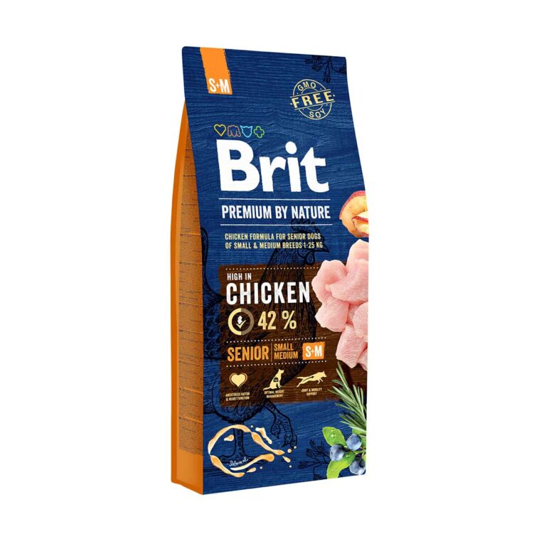 Günstig Brit Premium by Nature Senior S+M 2x15kg i mPreisvergleich in unserem Onlineshop auf Hundeliebe-shop.de kaufen.
