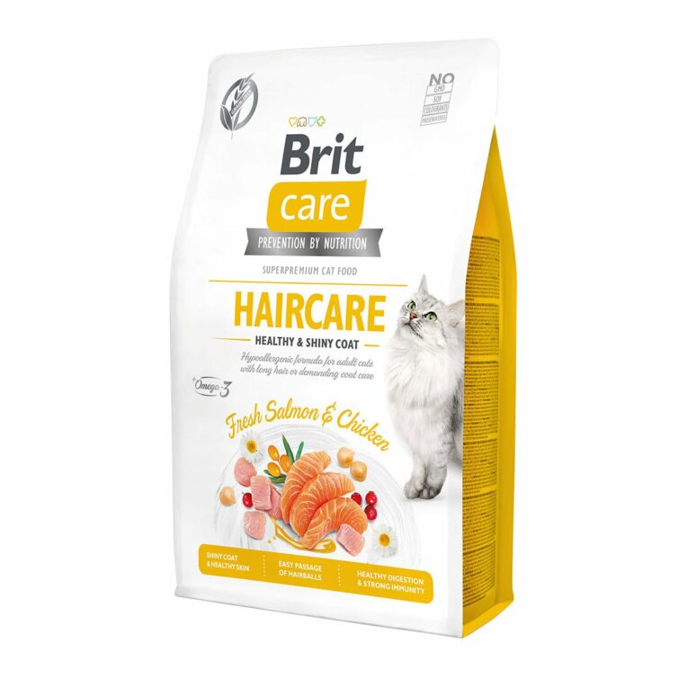 Günstig Brit Care GF Haircare Healthy & Shiny Coat 2kg i mPreisvergleich in unserem Onlineshop auf Hundeliebe-shop.de kaufen.