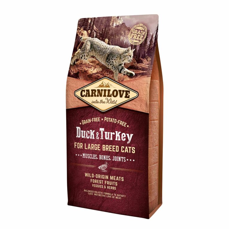 Günstig Carnilove Cat Adult Large Breed – Duck & Turkey 6kg i mPreisvergleich in unserem Onlineshop auf Hundeliebe-shop.de kaufen.