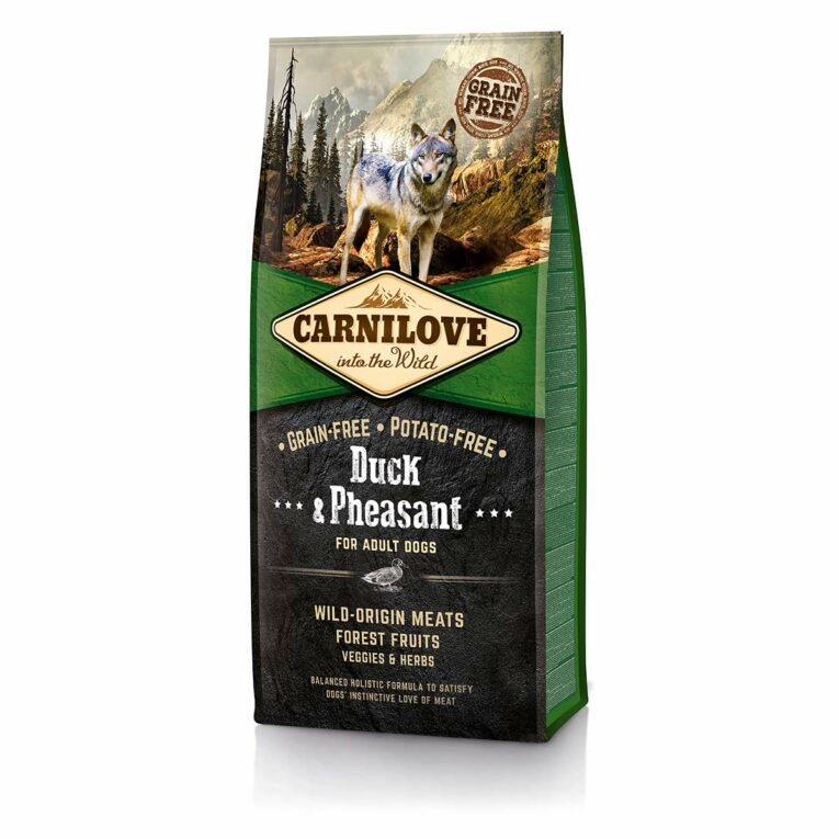 Günstig Carnilove Dog Adult – Duck & Pheasant 12kg i mPreisvergleich in unserem Onlineshop auf Hundeliebe-shop.de kaufen.