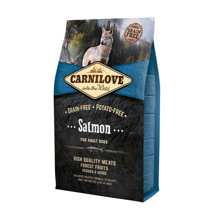 Günstig Carnilove Dog Adult – Salmon 4kg i mPreisvergleich in unserem Onlineshop auf Hundeliebe-shop.de kaufen.