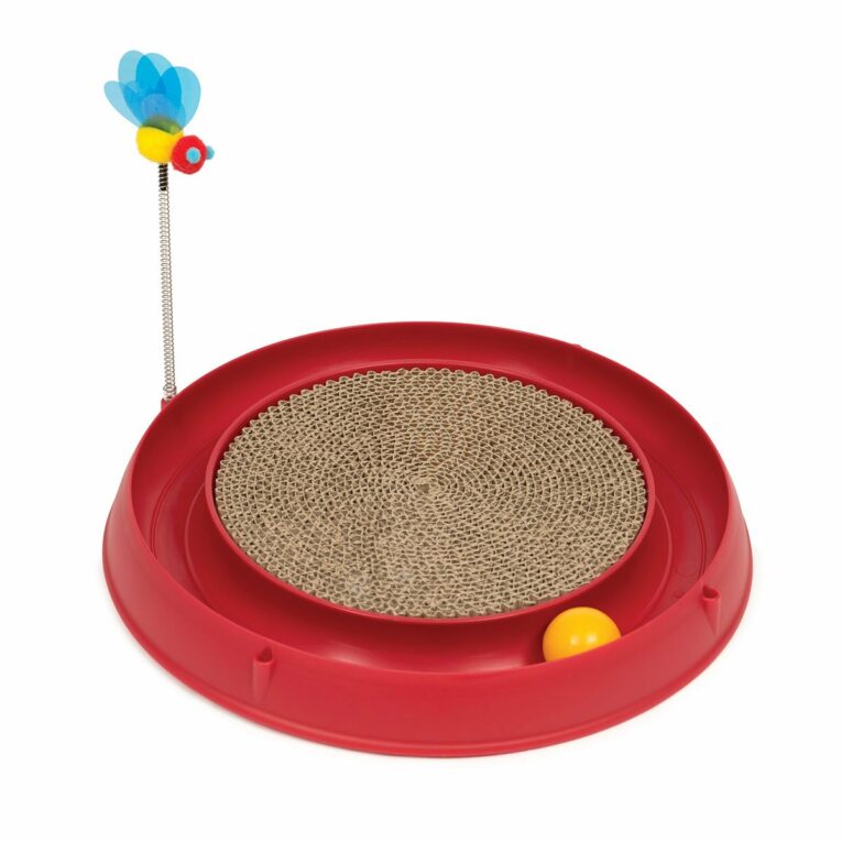 Günstig Catit Play 3in1 Circuit Ball Spielzeug mit Kratzmatte i mPreisvergleich in unserem Onlineshop auf Hundeliebe-shop.de kaufen.