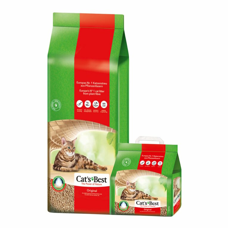 Günstig Cats Best Original Katzenstreu 40l+5l gratis (19