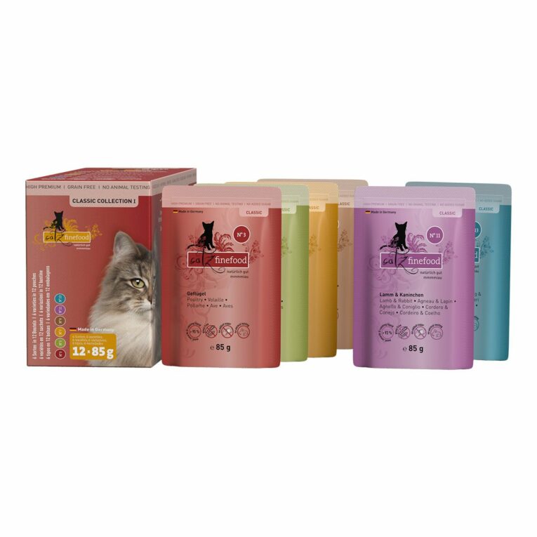 Günstig catz finefood Classic Collection I 12x85g i mPreisvergleich in unserem Onlineshop auf Hundeliebe-shop.de kaufen.