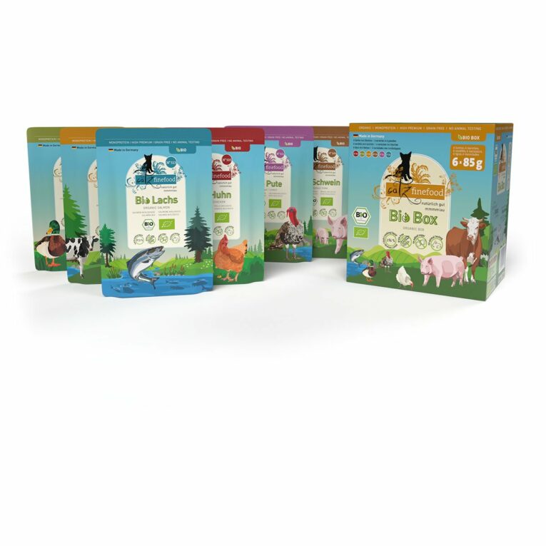 Günstig catz finefood Bio Multipack I 6x85g i mPreisvergleich in unserem Onlineshop auf Hundeliebe-shop.de kaufen.