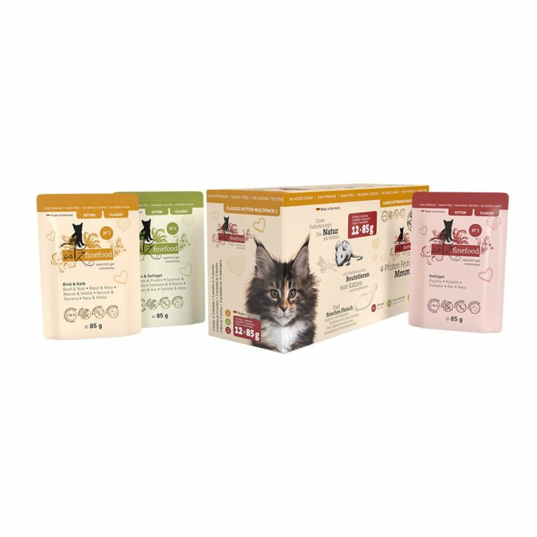 Günstig catz finefood Kitten Multipack I 12x85g i mPreisvergleich in unserem Onlineshop auf Hundeliebe-shop.de kaufen.
