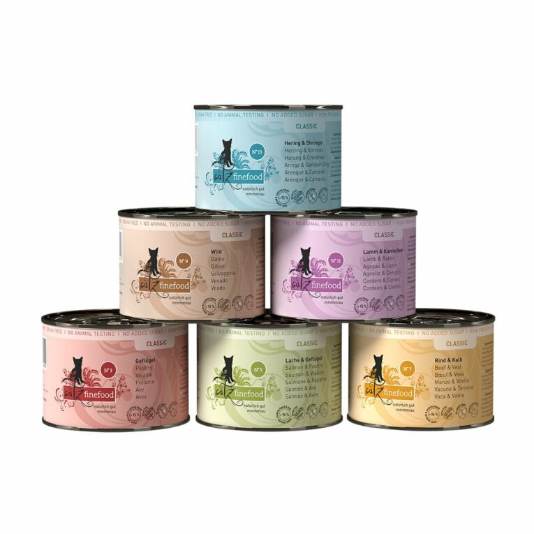 Günstig catz finefood Classic Collection I 6x200g i mPreisvergleich in unserem Onlineshop auf Hundeliebe-shop.de kaufen.