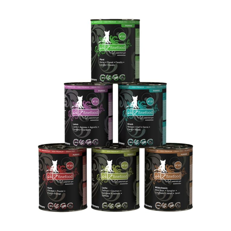 Günstig catz finefood Purrrr Collection II 6x400g i mPreisvergleich in unserem Onlineshop auf Hundeliebe-shop.de kaufen.