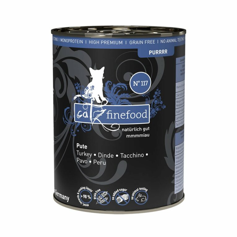 Günstig catz finefood Purrrr N° 117 Pute 6x400g i mPreisvergleich in unserem Onlineshop auf Hundeliebe-shop.de kaufen.