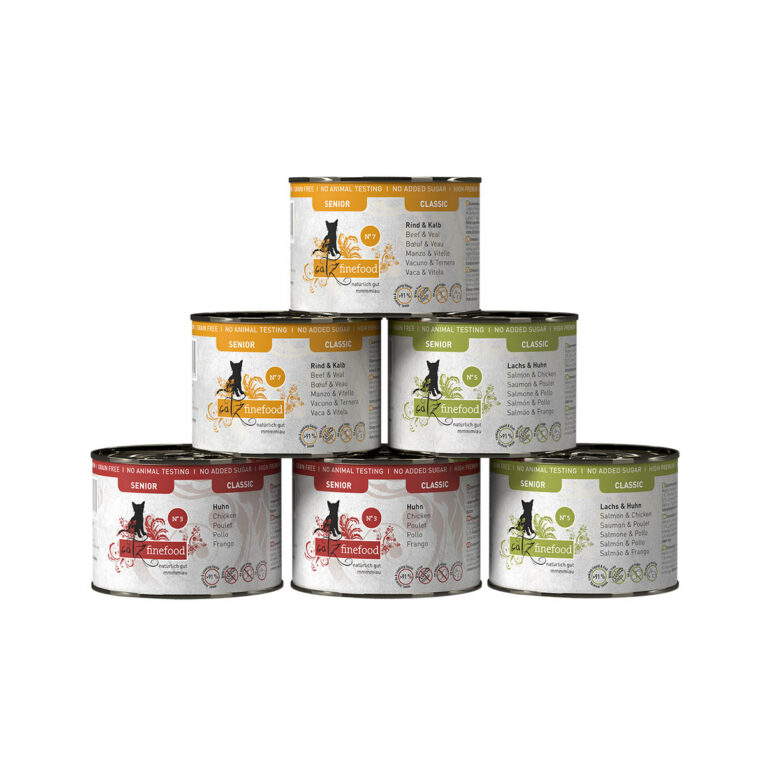 Günstig catz finefood Senior Collection I 6x200g i mPreisvergleich in unserem Onlineshop auf Hundeliebe-shop.de kaufen.