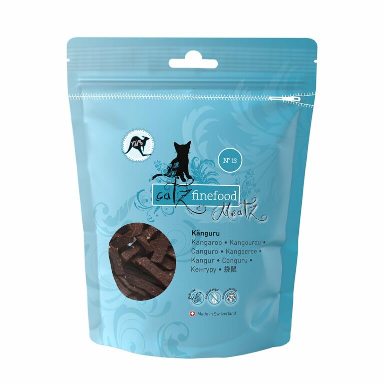 Günstig catz finefood Meatz N°13 Känguru 8x45g i mPreisvergleich in unserem Onlineshop auf Hundeliebe-shop.de kaufen.