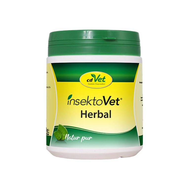 Günstig cdVet insektoVet herbal 250g i mPreisvergleich in unserem Onlineshop auf Hundeliebe-shop.de kaufen.