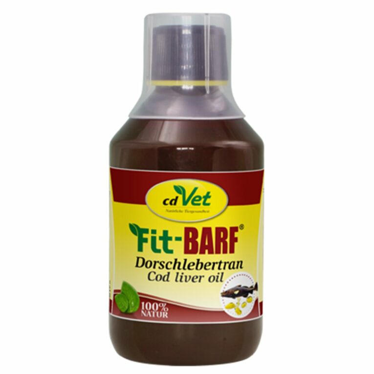 Günstig cdVet Fit-BARF Dorschlebertran 250ml i mPreisvergleich in unserem Onlineshop auf Hundeliebe-shop.de kaufen.