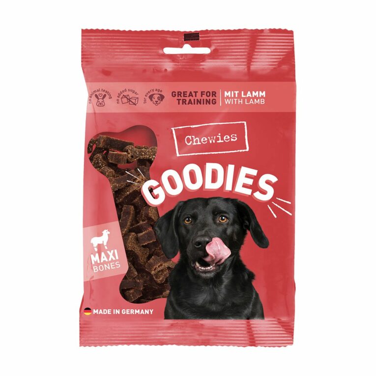 Günstig Chewies Goodies Maxi Lamm 200g i mPreisvergleich in unserem Onlineshop auf Hundeliebe-shop.de kaufen.