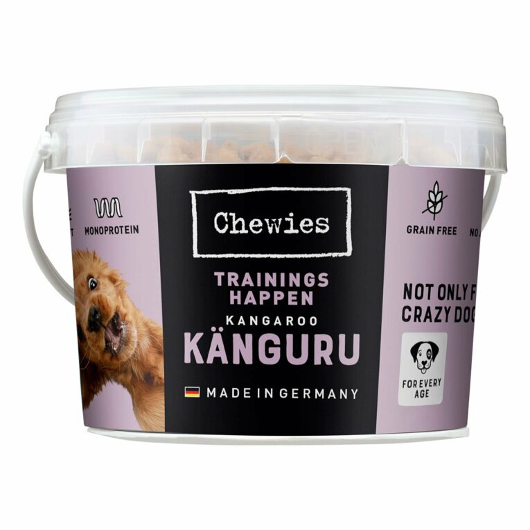Günstig Chewies Hundesnack Trainings-Happen Känguru 300g i mPreisvergleich in unserem Onlineshop auf Hundeliebe-shop.de kaufen.