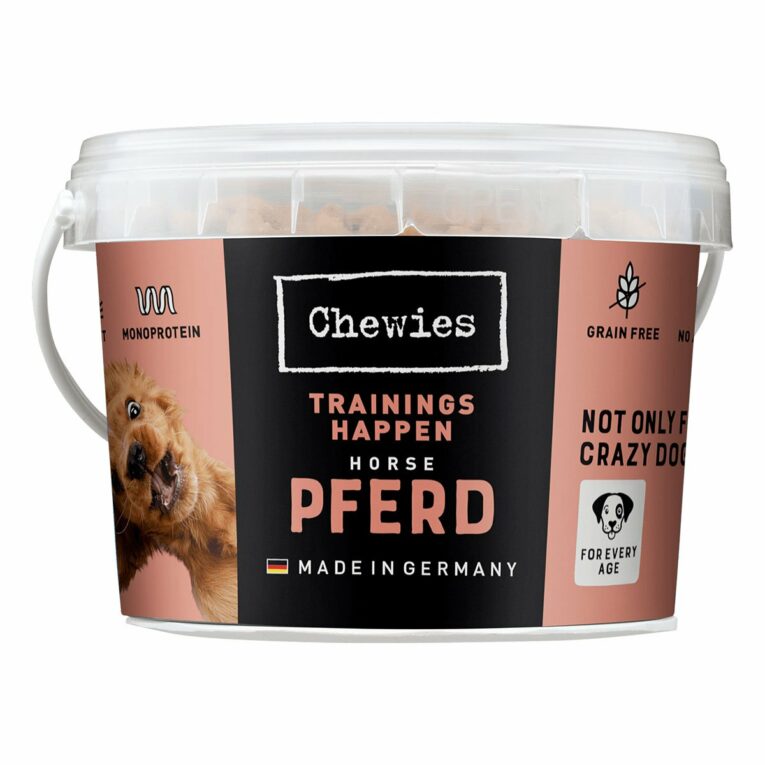 Günstig Chewies Hundesnack Trainings-Happen Pferd 300g i mPreisvergleich in unserem Onlineshop auf Hundeliebe-shop.de kaufen.