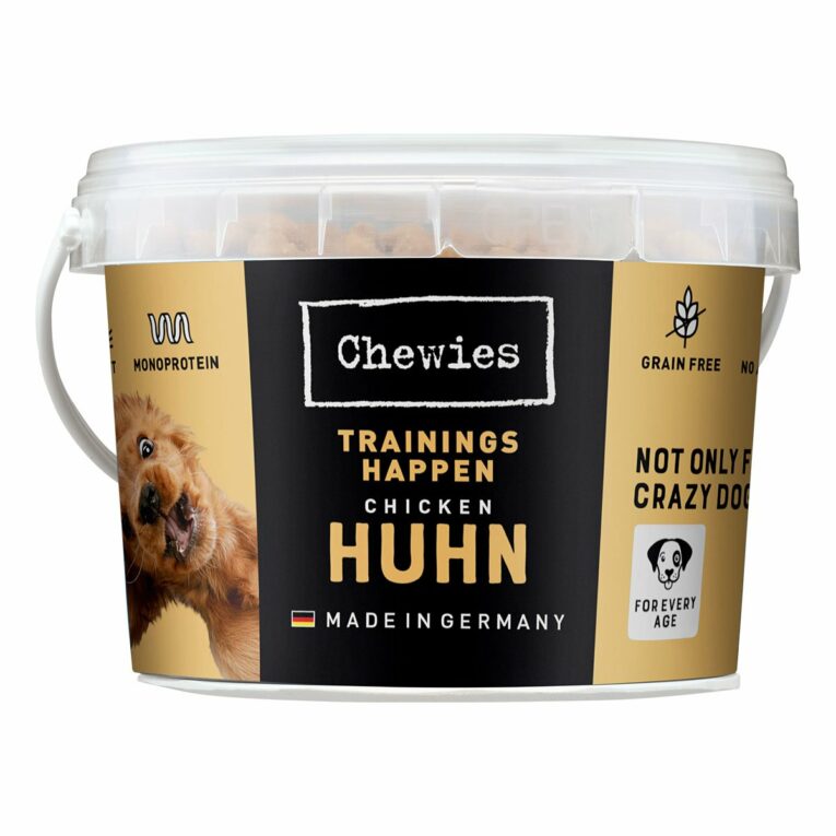 Günstig Chewies Hundesnack Trainings-Happen Huhn 300g i mPreisvergleich in unserem Onlineshop auf Hundeliebe-shop.de kaufen.