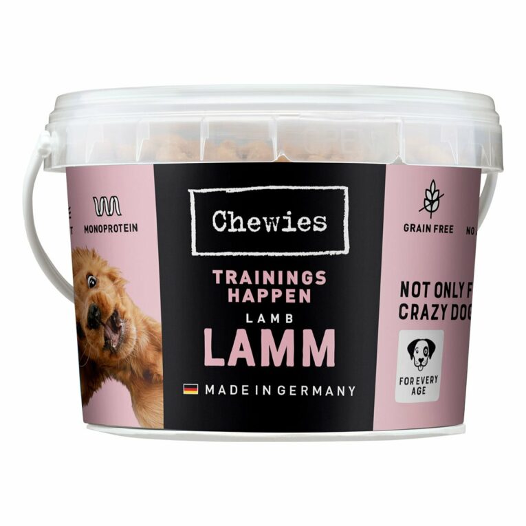 Günstig Chewies Hundesnack Trainings-Happen Lamm 300g i mPreisvergleich in unserem Onlineshop auf Hundeliebe-shop.de kaufen.