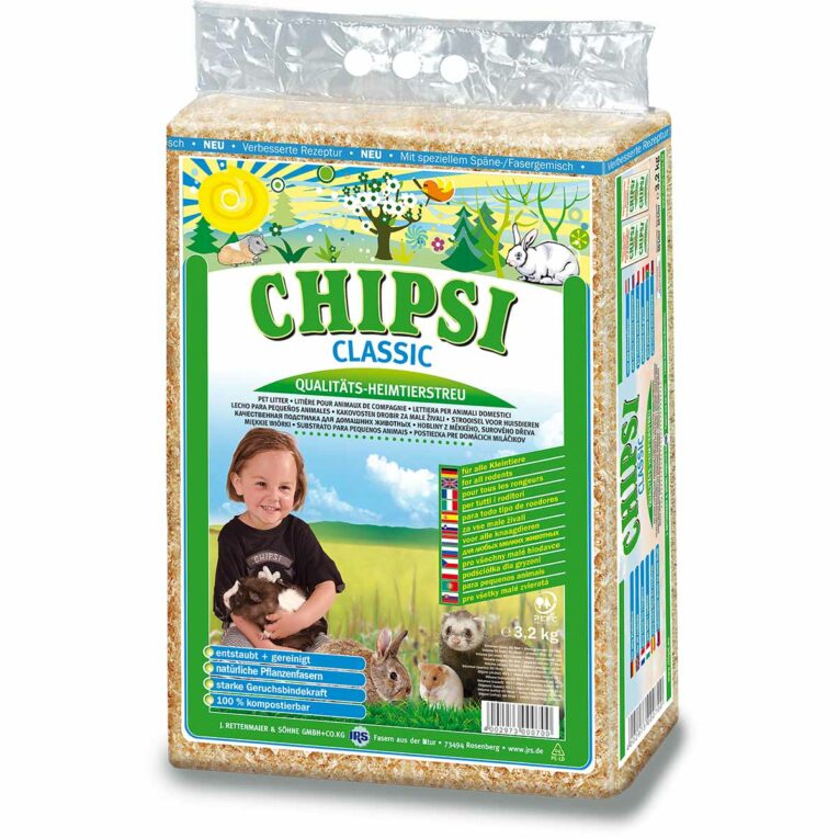 Günstig Chipsi Classic Heimtiereinstreu 2x60l i mPreisvergleich in unserem Onlineshop auf Hundeliebe-shop.de kaufen.