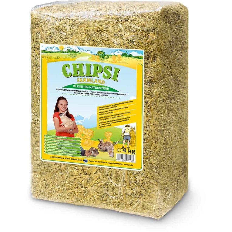 Günstig Chipsi Kleintiereinstreu Farmland Naturstroh 2x4kg i mPreisvergleich in unserem Onlineshop auf Hundeliebe-shop.de kaufen.