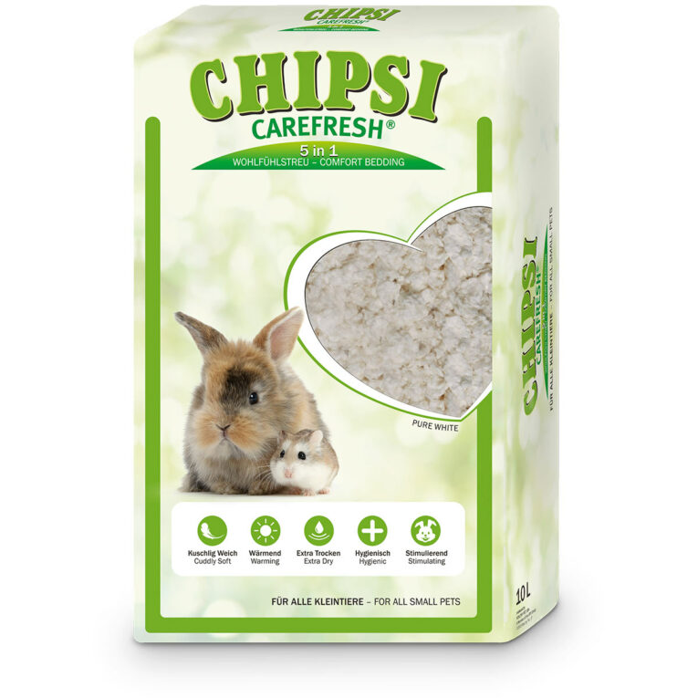 Günstig Chipsi Kleintiereinstreu Carefresh Pure White 10l i mPreisvergleich in unserem Onlineshop auf Hundeliebe-shop.de kaufen.