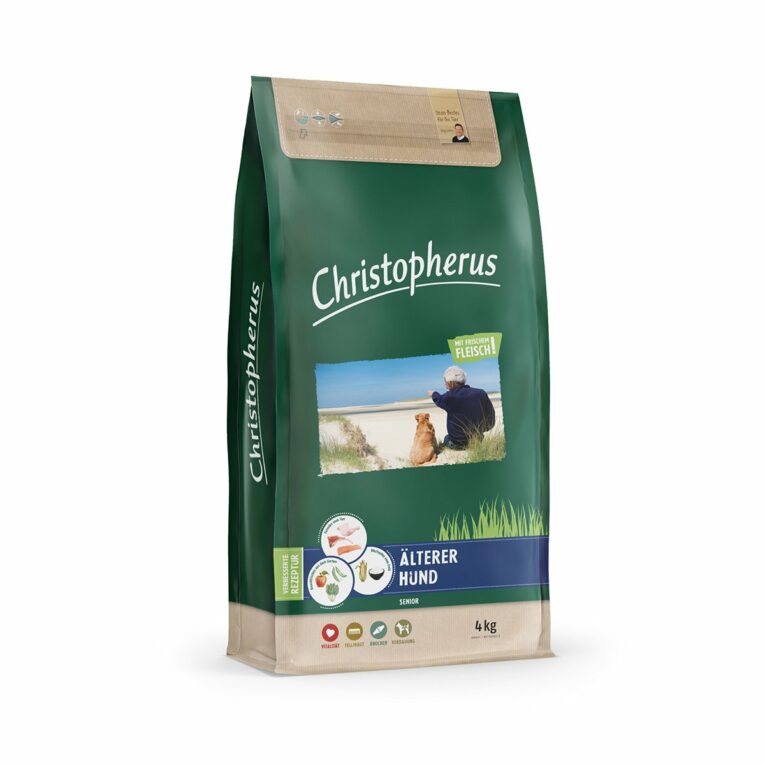 Günstig Christopherus – für den älteren Hund 4kg i mPreisvergleich in unserem Onlineshop auf Hundeliebe-shop.de kaufen.