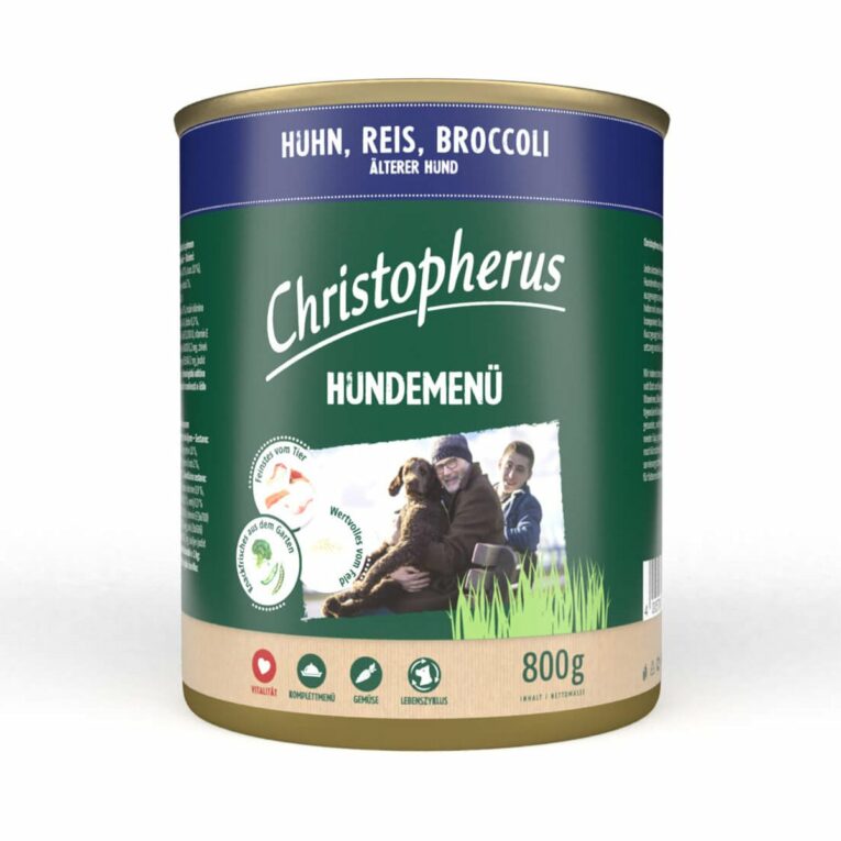 Günstig Christopherus Hundemenü Senior mit Huhn
