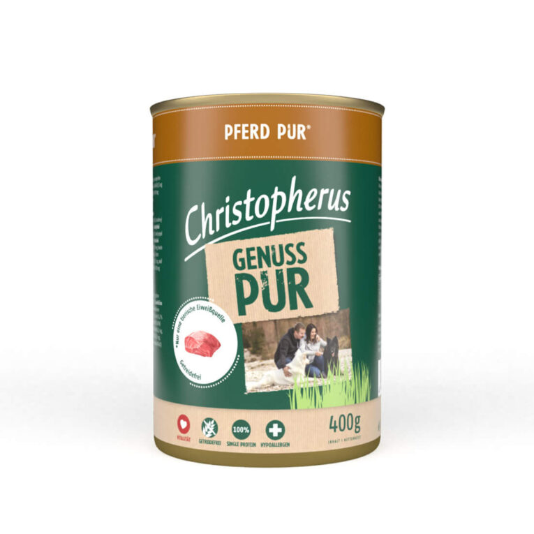 Günstig Christopherus Pur – Pferd 24x400g i mPreisvergleich in unserem Onlineshop auf Hundeliebe-shop.de kaufen.