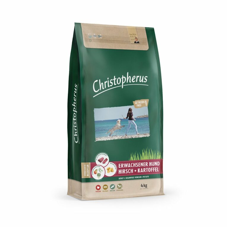 Günstig Christopherus Getreidefrei Hirsch und Kartoffel 4kg i mPreisvergleich in unserem Onlineshop auf Hundeliebe-shop.de kaufen.