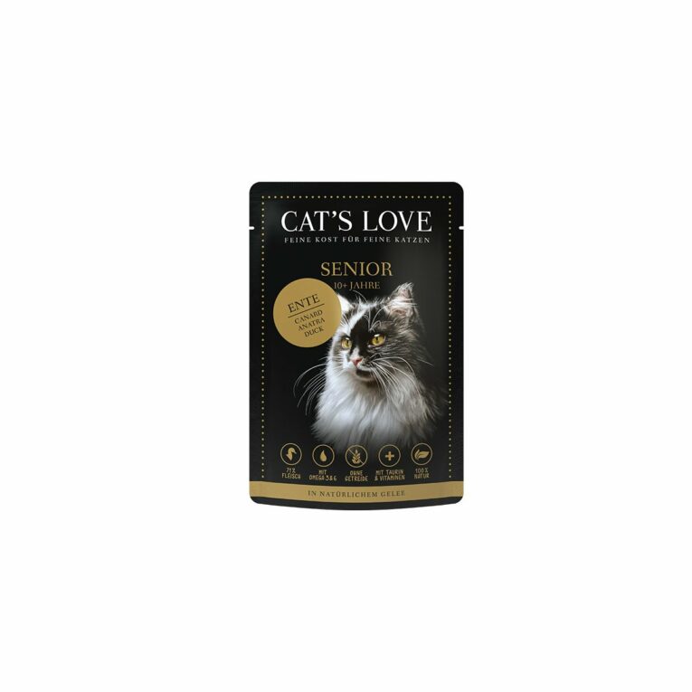 Günstig Cat’s Love Nassfutter Senior Ente 12x85g i mPreisvergleich in unserem Onlineshop auf Hundeliebe-shop.de kaufen.