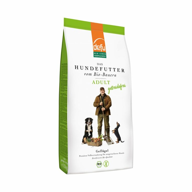Günstig Defu Adult getreidefrei Bio-Geflügel 10kg i mPreisvergleich in unserem Onlineshop auf Hundeliebe-shop.de kaufen.