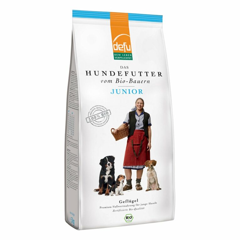 Günstig Defu Junior Bio-Geflügel Trockenfutter 3kg i mPreisvergleich in unserem Onlineshop auf Hundeliebe-shop.de kaufen.