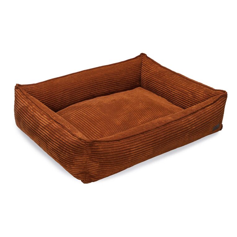 Günstig Designed by Lotte Hundebett Ribbed Terrakotta 95x80x23cm i mPreisvergleich in unserem Onlineshop auf Hundeliebe-shop.de kaufen.