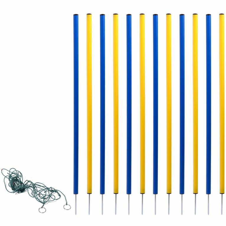 Günstig dobar 12-teiliges Agility Slalom Set inkl. Tragetasche i mPreisvergleich in unserem Onlineshop auf Hundeliebe-shop.de kaufen.