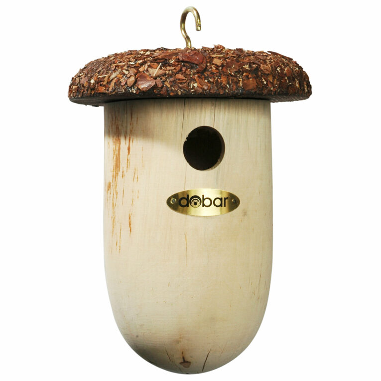 Günstig dobar Nistkasten Eichel mit Rindendach aus Kiefer i mPreisvergleich in unserem Onlineshop auf Hundeliebe-shop.de kaufen.