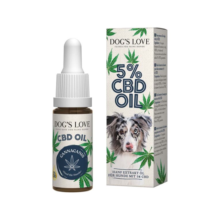 Günstig DOG’S LOVE Canna CBD Öl 5% 10ml i mPreisvergleich in unserem Onlineshop auf Hundeliebe-shop.de kaufen.