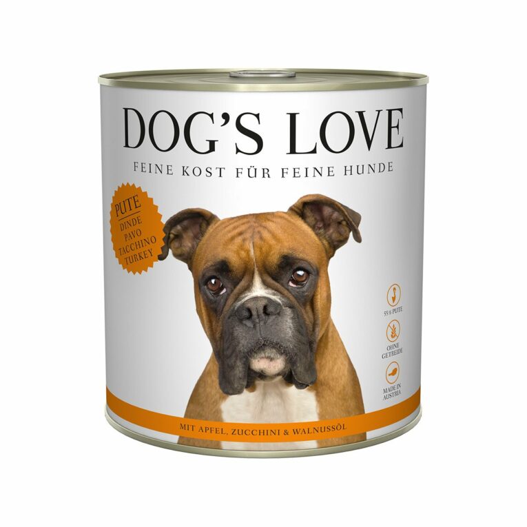 Günstig Dog’s Love Classic Pute mit Apfel