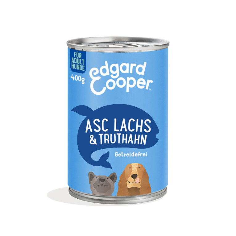 Günstig Edgard & Cooper Adult Lachs & Truthahn 12x400g i mPreisvergleich in unserem Onlineshop auf Hundeliebe-shop.de kaufen.