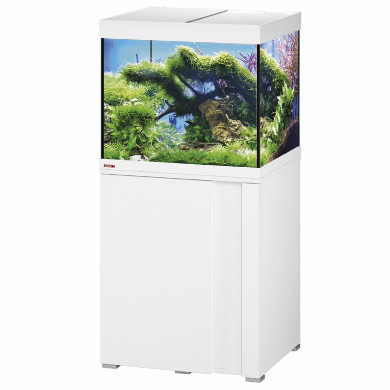 Günstig Eheim Vivaline Komplettaquarium mit LED 150 Liter weiß i mPreisvergleich in unserem Onlineshop auf Hundeliebe-shop.de kaufen.