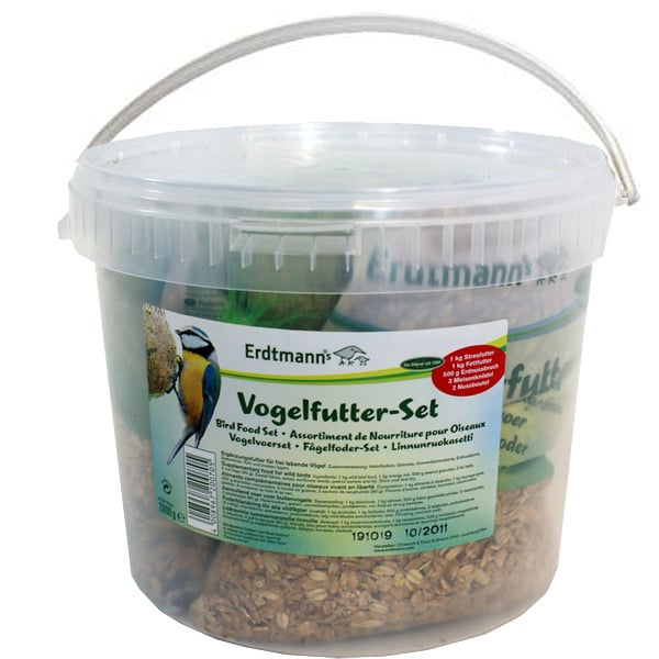 Günstig Erdtmanns Vogelfutter Set 2800g i mPreisvergleich in unserem Onlineshop auf Hundeliebe-shop.de kaufen.
