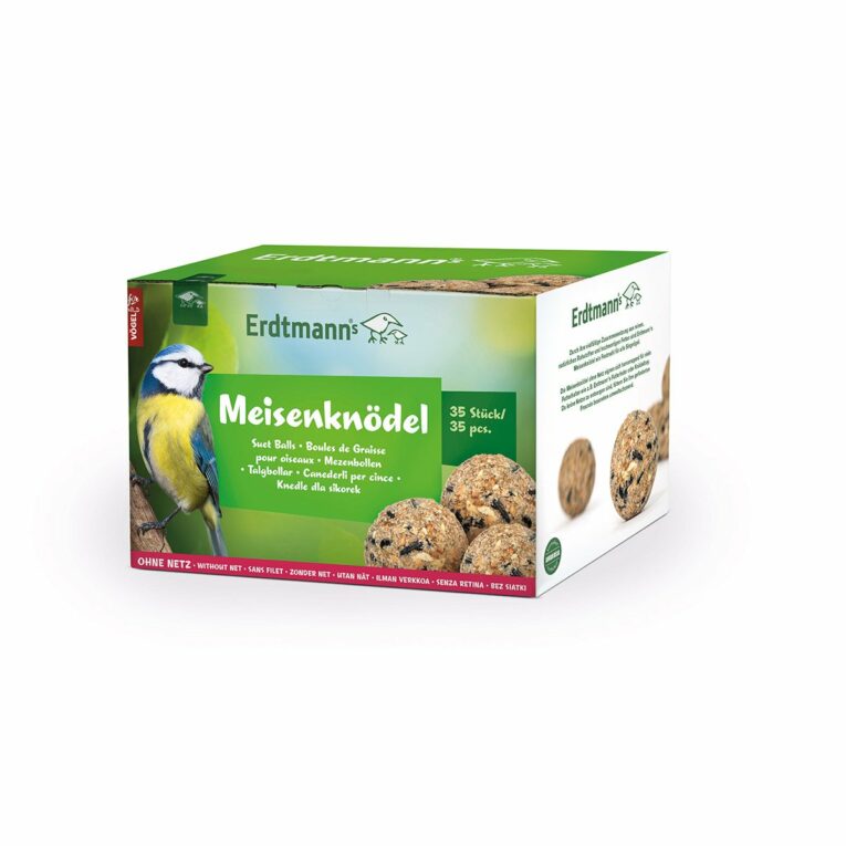Günstig Erdtmann’s Meisenknödel ohne Netz im Karton 35 Stück i mPreisvergleich in unserem Onlineshop auf Hundeliebe-shop.de kaufen.