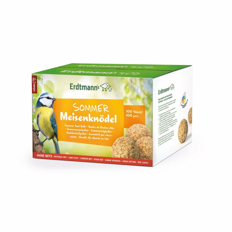 Günstig Erdtmann’s Sommer-Meisenknödel ohne Netz 100 Stück i mPreisvergleich in unserem Onlineshop auf Hundeliebe-shop.de kaufen.