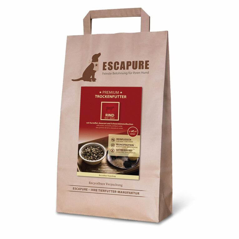 Günstig ESCAPURE Rind Premium Trockenfutter 1