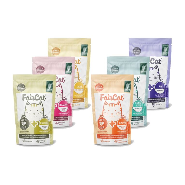 Günstig FairCat Multipack Nassfutter 24x85g i mPreisvergleich in unserem Onlineshop auf Hundeliebe-shop.de kaufen.