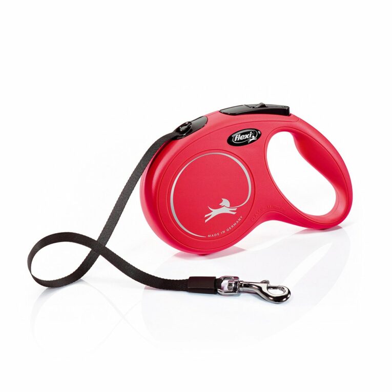Günstig flexi Rollleine New Classic Gurt Rot S / 5 m i mPreisvergleich in unserem Onlineshop auf Hundeliebe-shop.de kaufen.