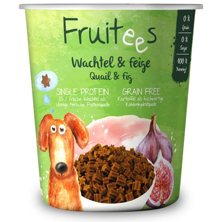 Günstig Bosch Fruitees Wachtel & Feige 200g i mPreisvergleich in unserem Onlineshop auf Hundeliebe-shop.de kaufen.